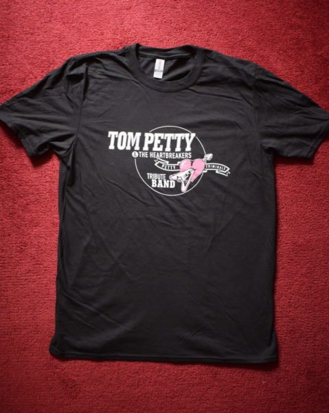 Unisex Black Pink Logo T Shirt